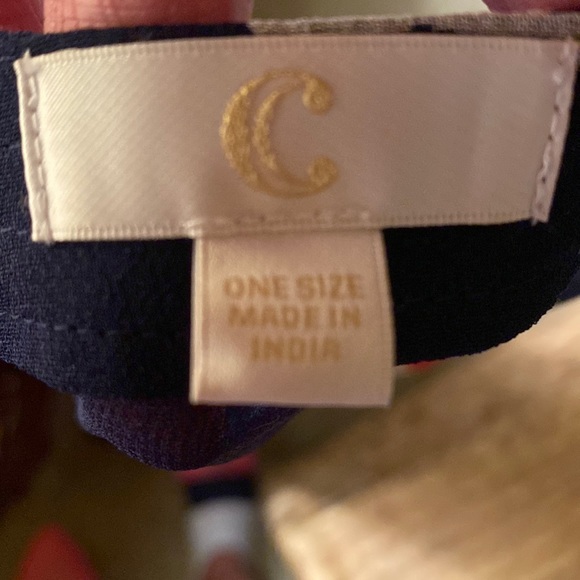 Charming Charlie patriotic shawl/cover-up/jacket one size fits all - Picture 5 of 8